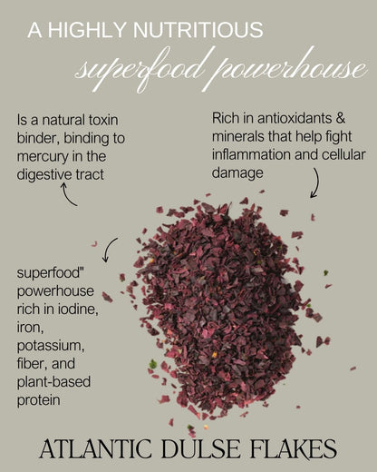 Atlantic Dulse flakes key benefits described Soul Organics Australis buy now  