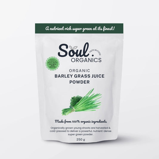 Organic Barley Grass Juice Powder 250g — Soul Organics Australia