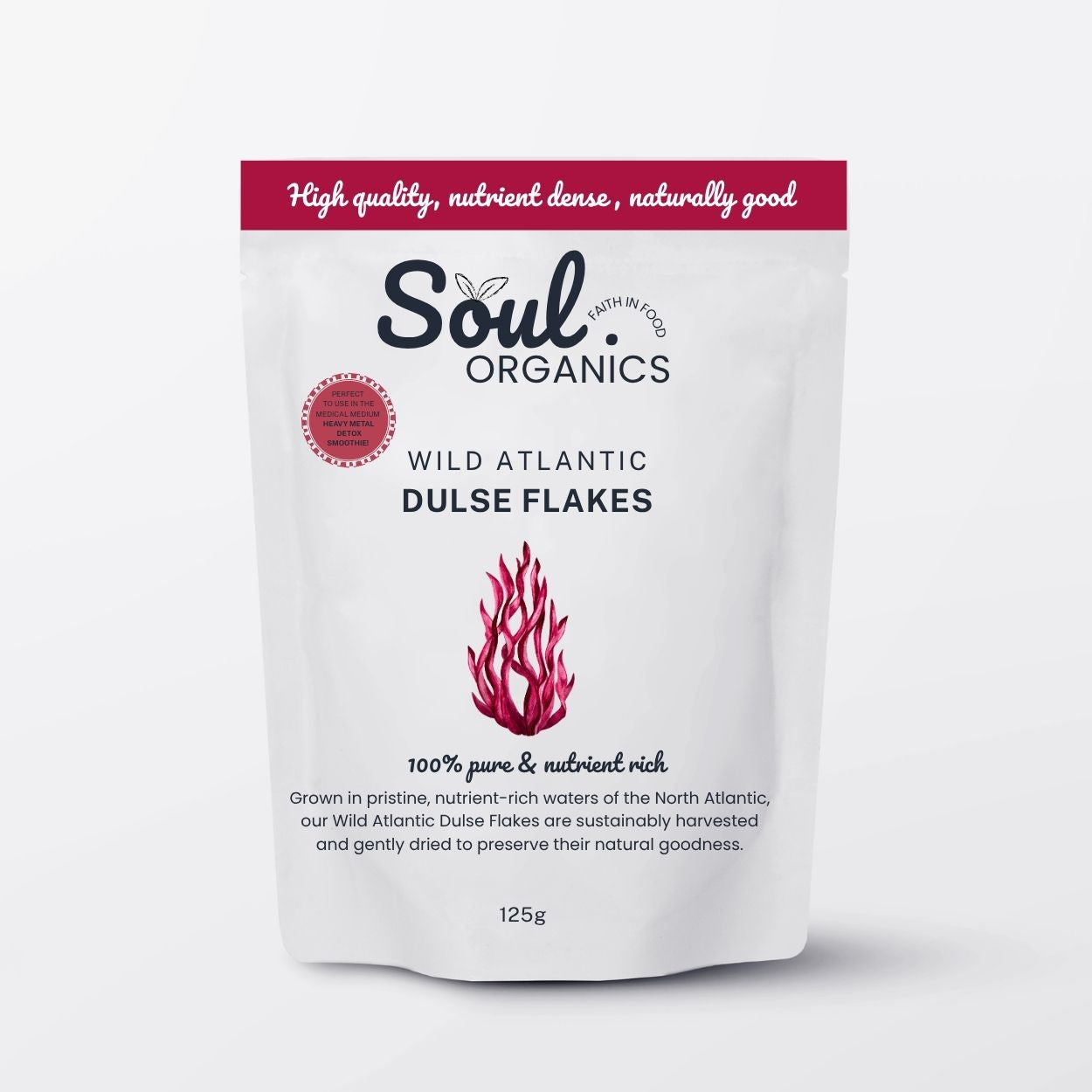 Wild Atlantic Dulse Flakes 125g — Soul Organics Australia